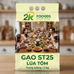 Gạo ST25 Lúa Tôm Loại 5Kg
